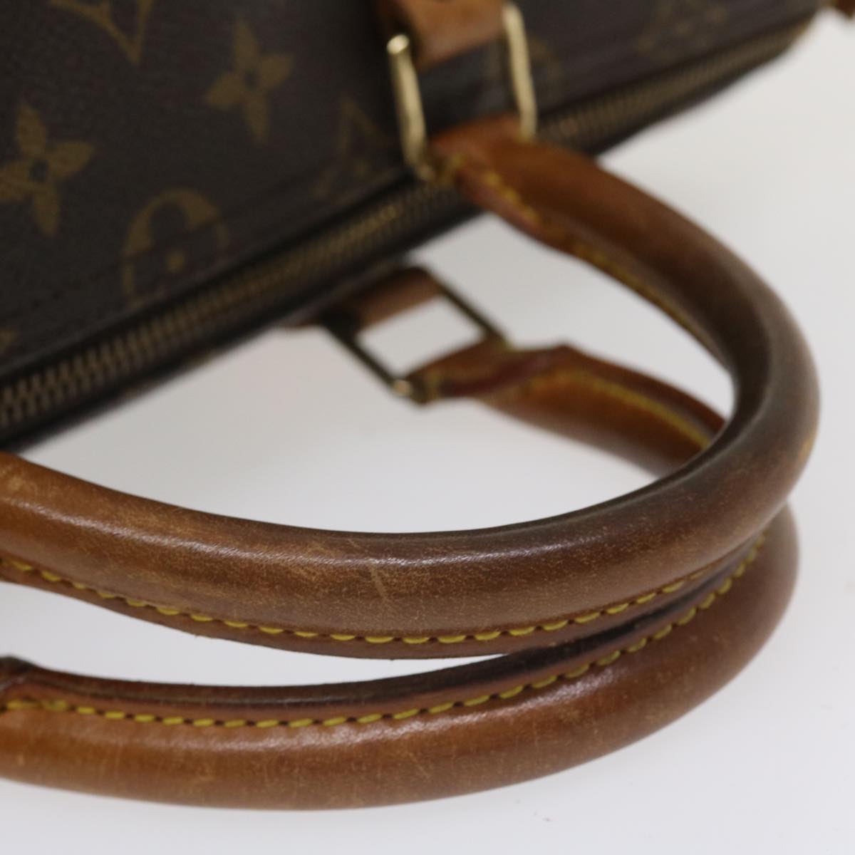 LOUIS VUITTON Monogram Speedy 35 Hand Bag M41524 LV 36047