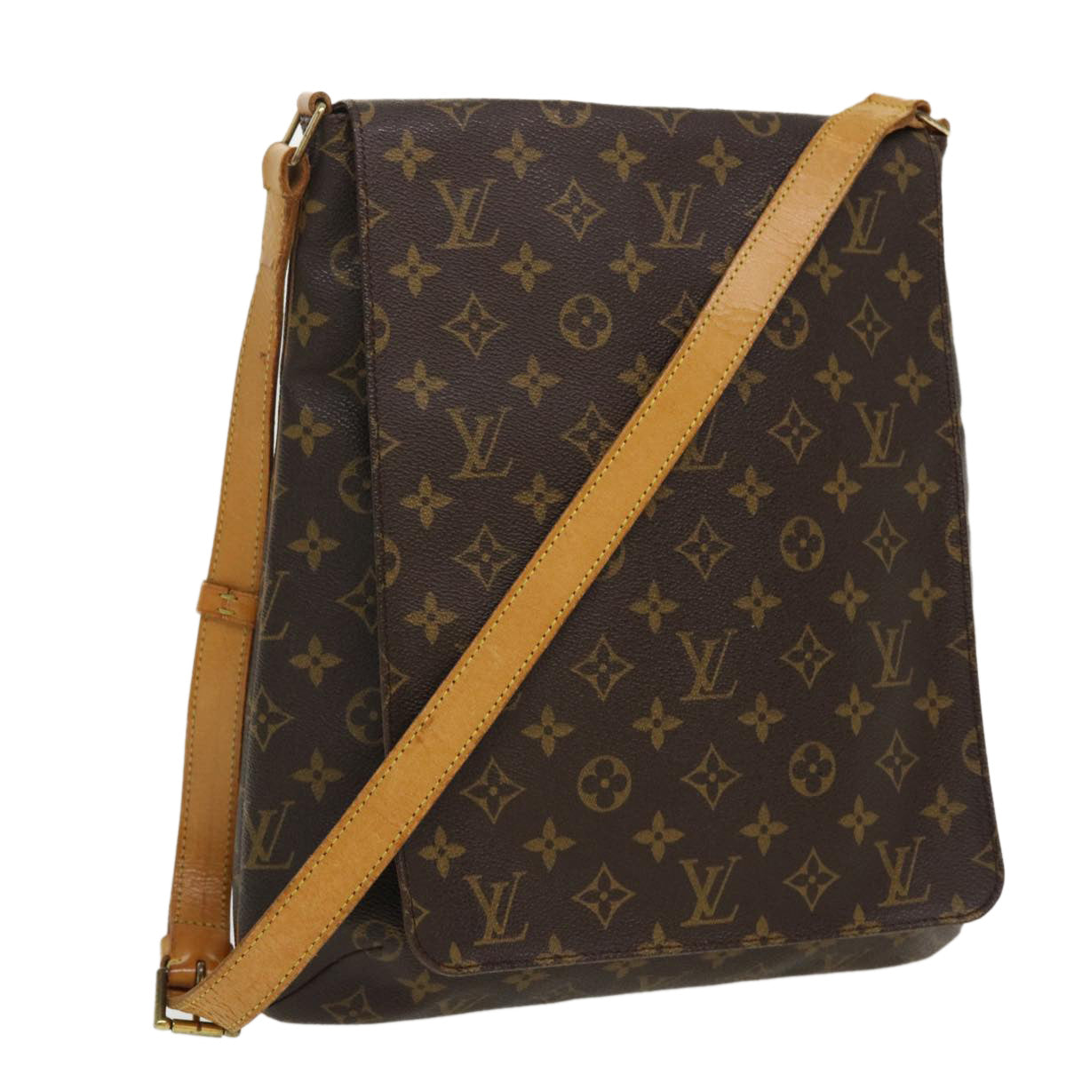 LOUIS VUITTON Monogram Musette Shoulder Bag M51256 LV 36048
