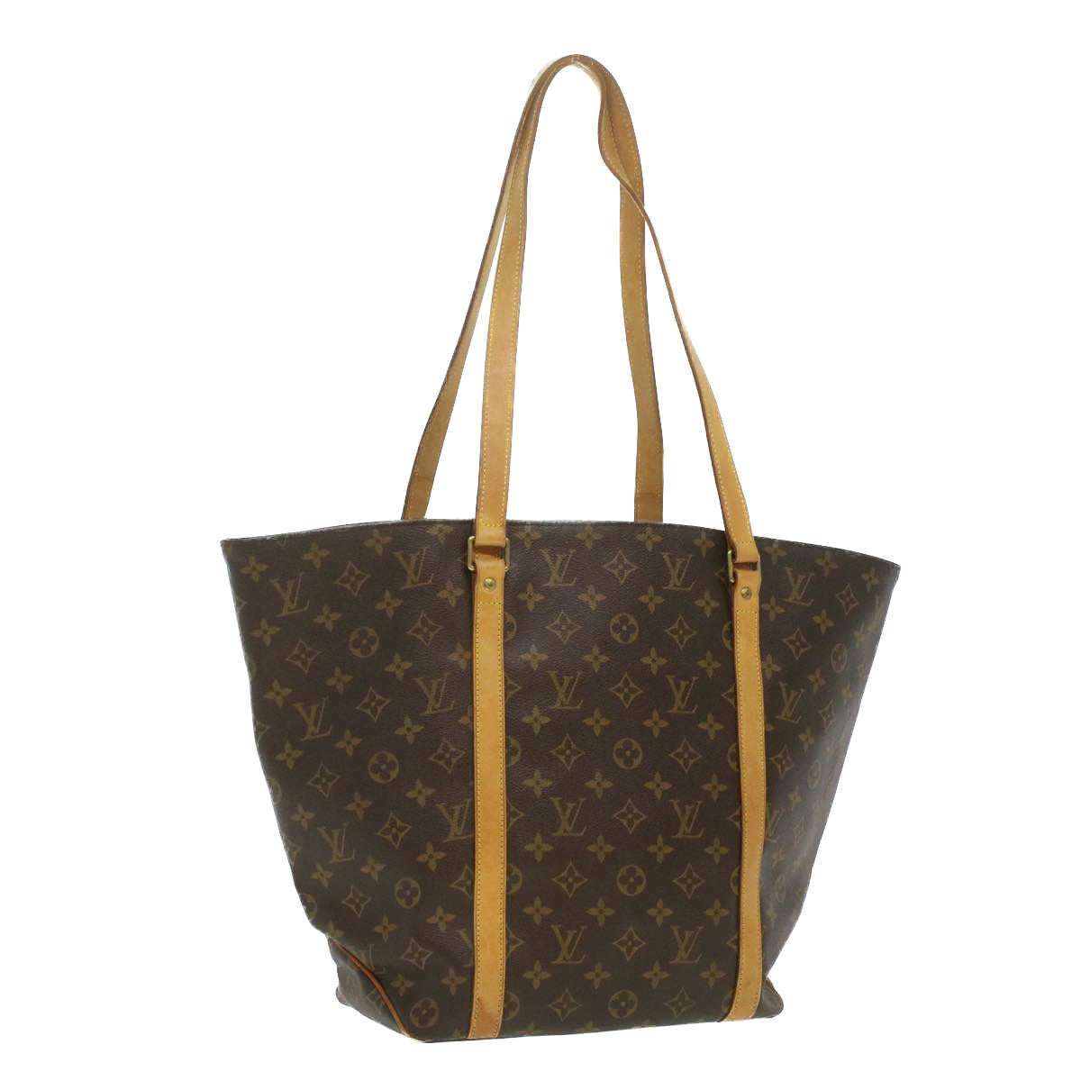 LOUIS VUITTON Monogram Sac Shopping Tote Bag M51108 LV 36049