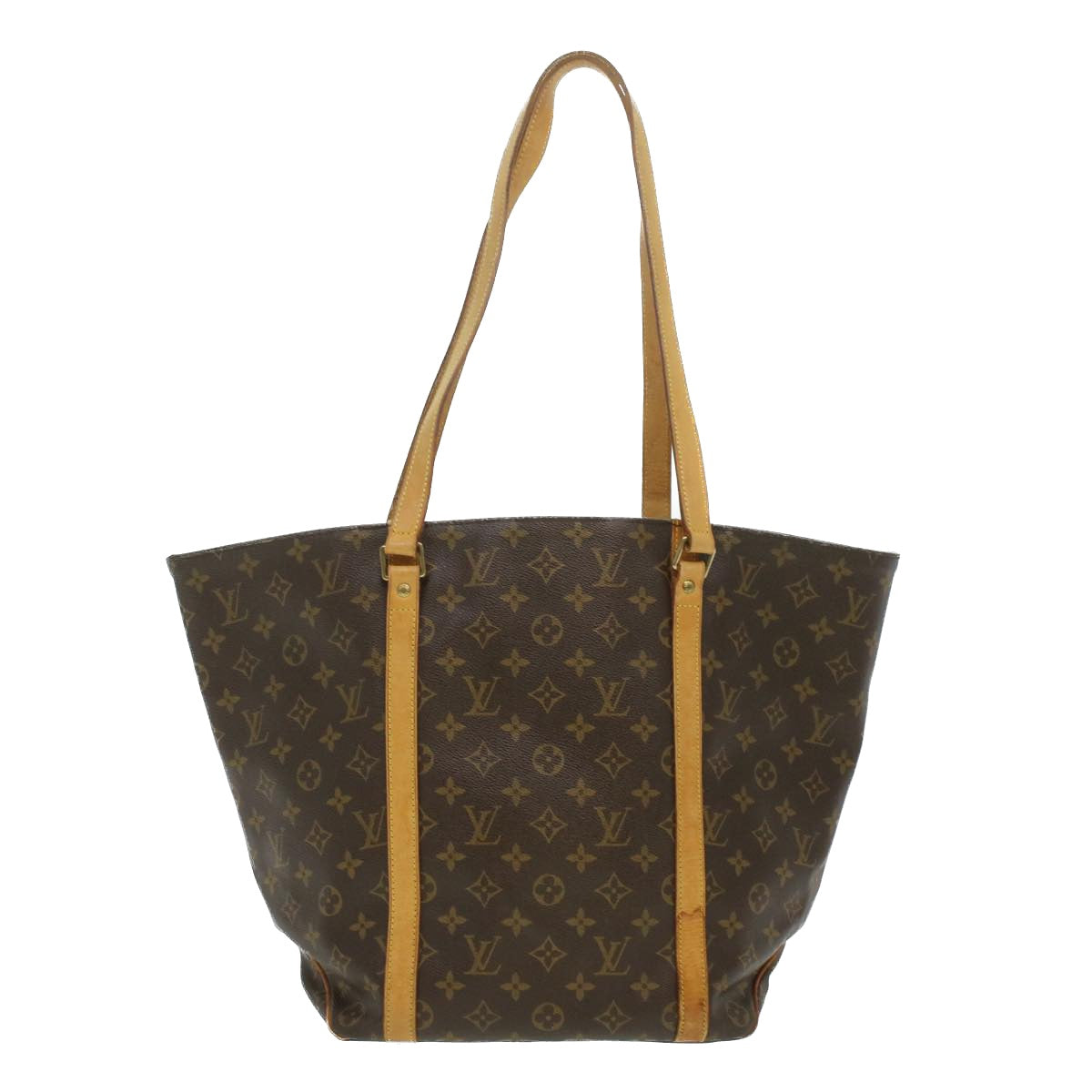 LOUIS VUITTON Monogram Sac Shopping Tote Bag M51108 LV 36049