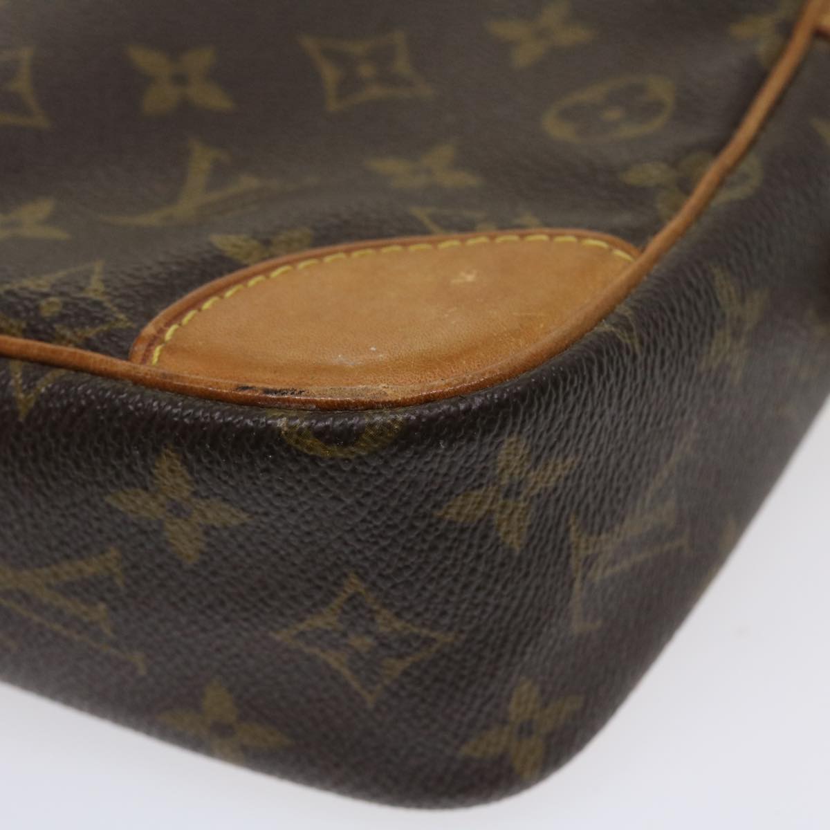 LOUIS VUITTON Monogram Compiegne 28 Clutch Bag M51845 LV 36050