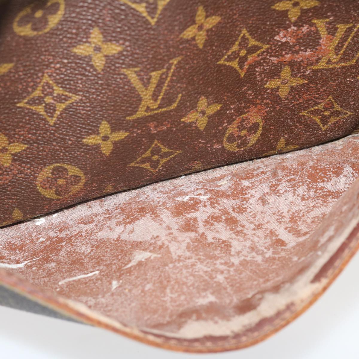 LOUIS VUITTON Monogram Compiegne 28 Clutch Bag M51845 LV 36050