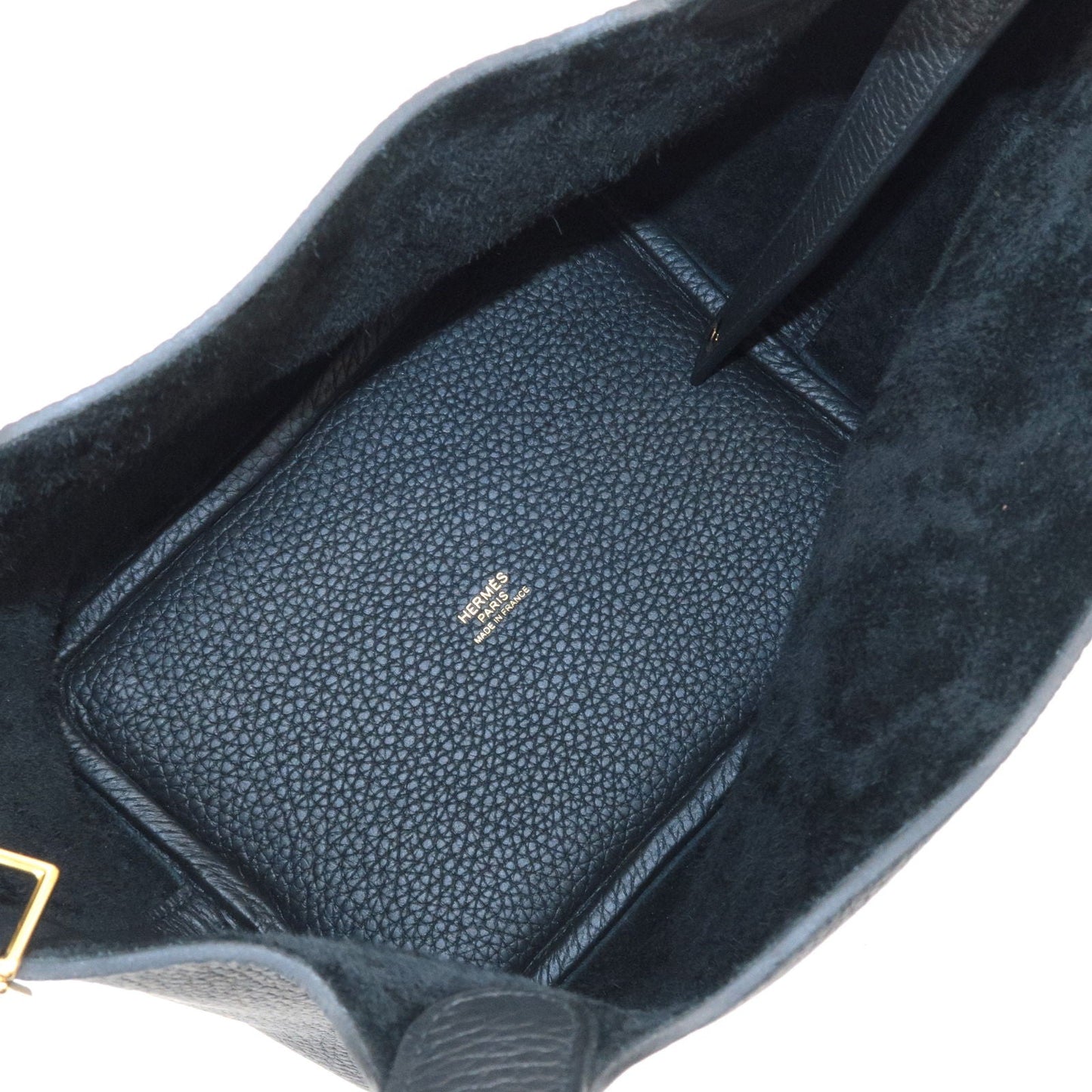 Luxury Hermes Taurillon Clemence Picotin Lock PM Hand Bag Black
