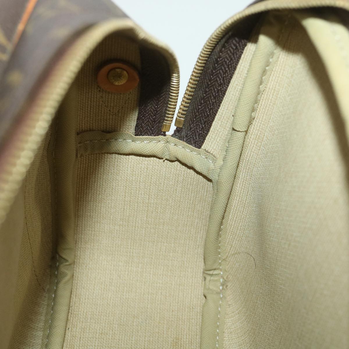 LOUIS VUITTON Monogram Reporter PM Shoulder Bag M45254 LV 36146