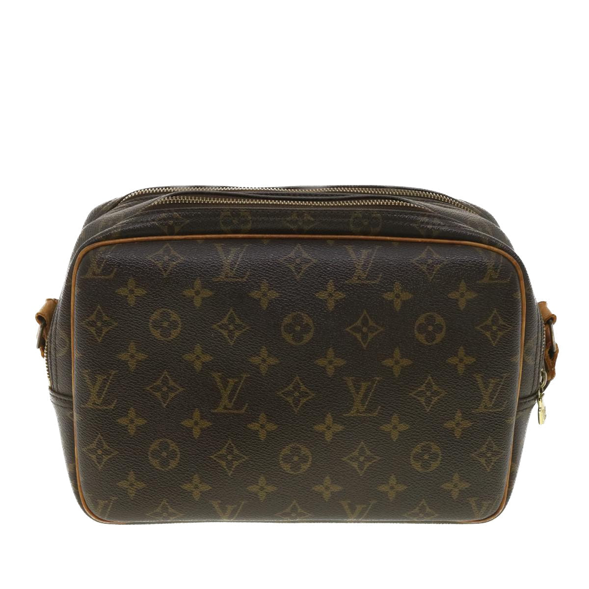 LOUIS VUITTON Monogram Reporter PM Shoulder Bag M45254 LV 36146