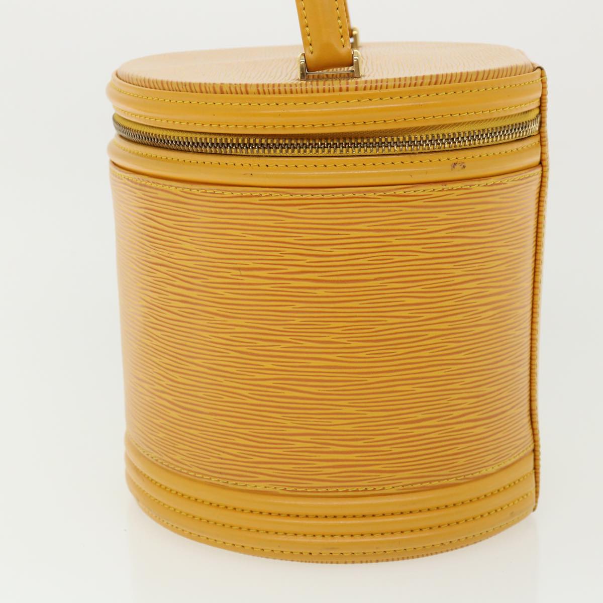 LOUIS VUITTON Epi Cannes Hand Bag Yellow M48039 LV 36177