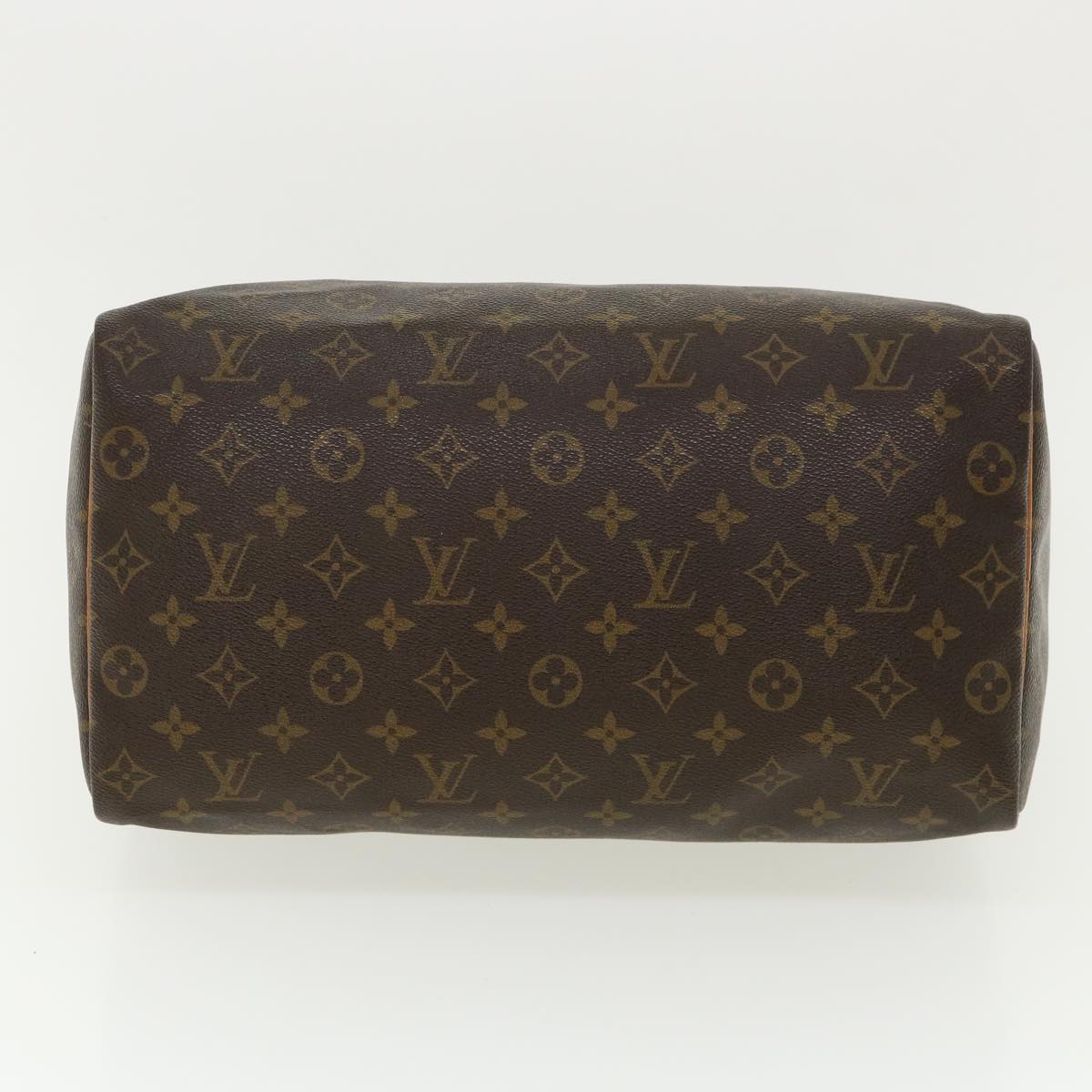 LOUIS VUITTON Monogram Speedy 35 Hand Bag M41524 LV 36184