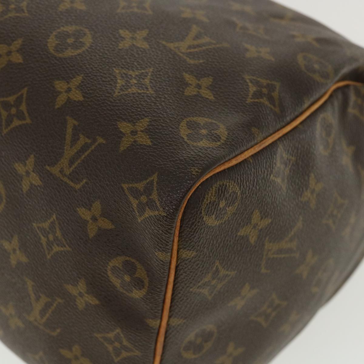 LOUIS VUITTON Monogram Speedy 35 Hand Bag M41524 LV 36184