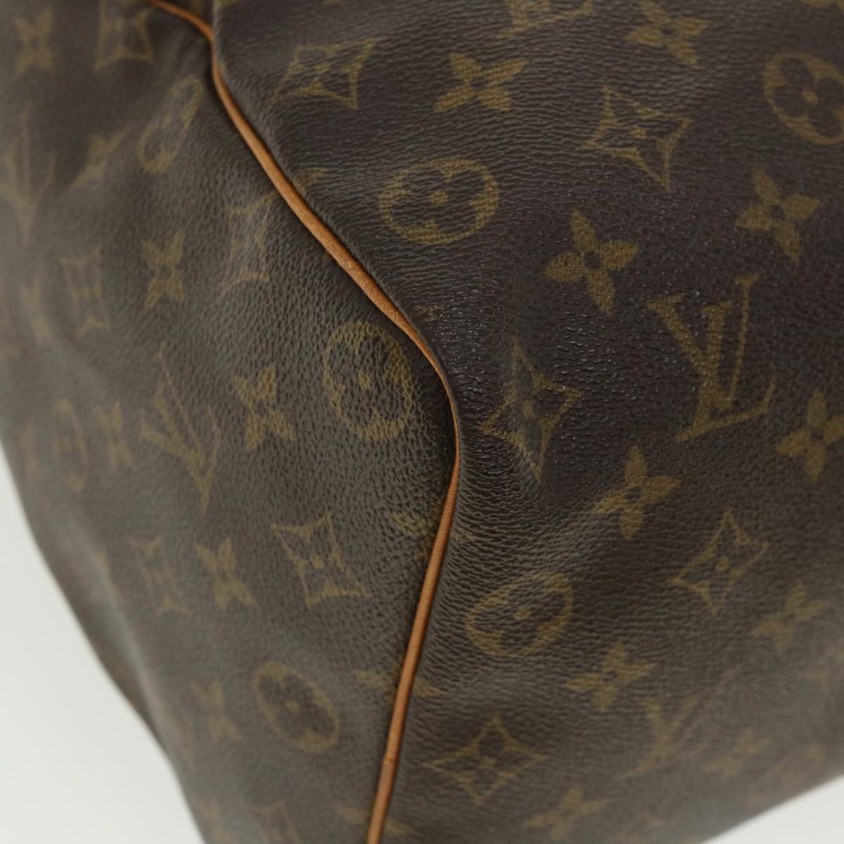 LOUIS VUITTON Monogram Speedy 35 Hand Bag M41524 LV 36184