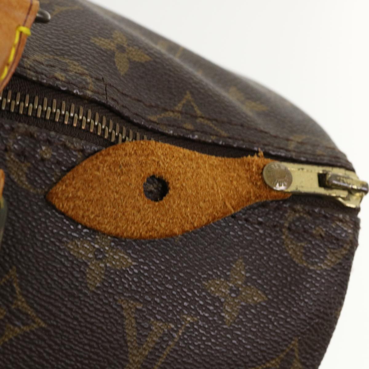 LOUIS VUITTON Monogram Speedy 35 Hand Bag M41524 LV 36184
