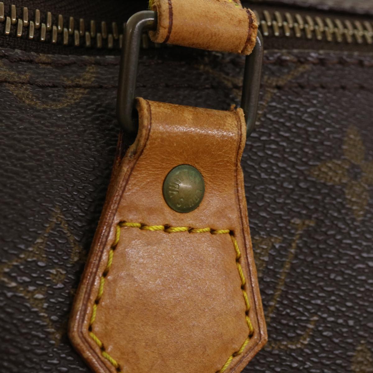 LOUIS VUITTON Monogram Speedy 35 Hand Bag M41524 LV 36184