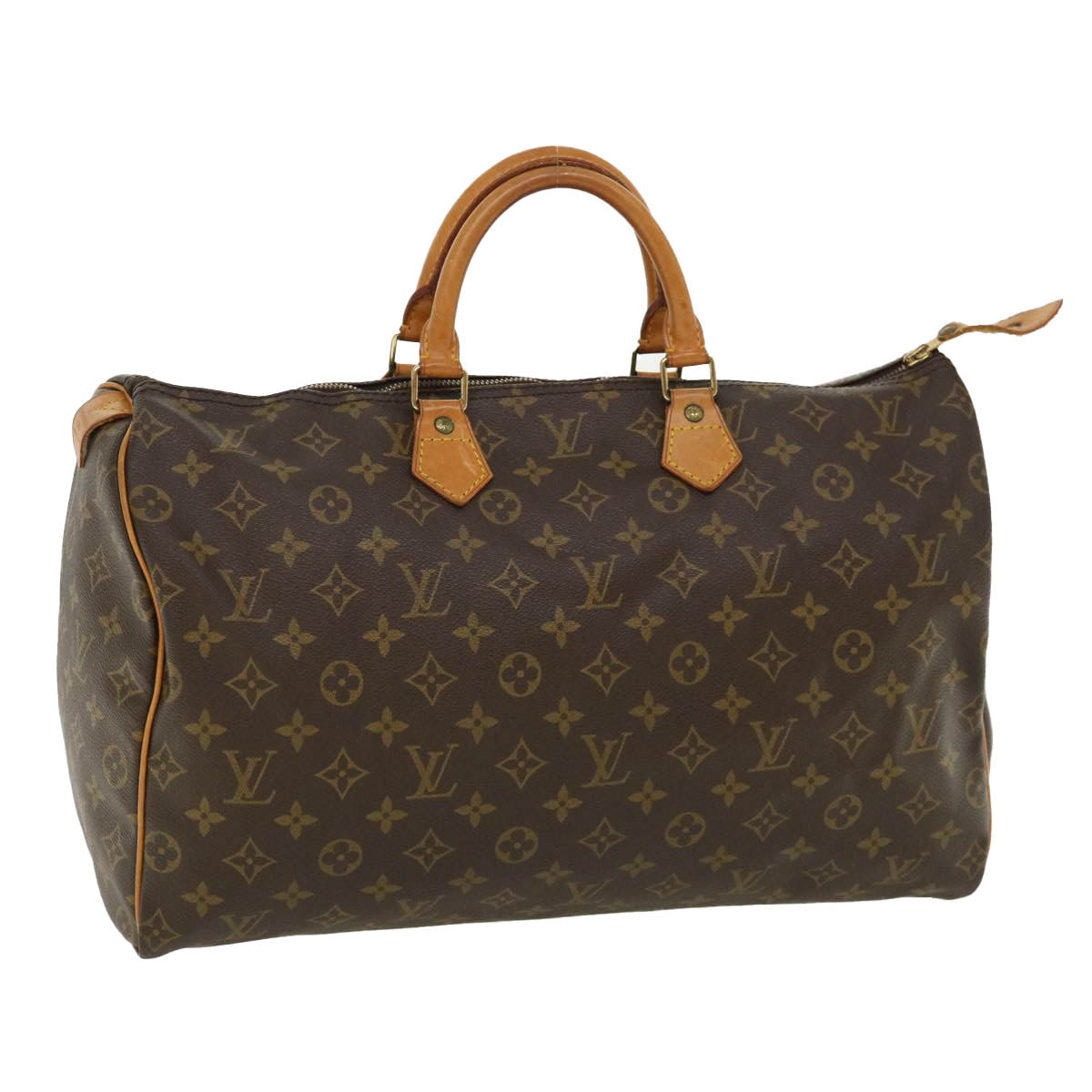 LOUIS VUITTON Monogram Speedy 40 Hand Bag M41522 LV 36198