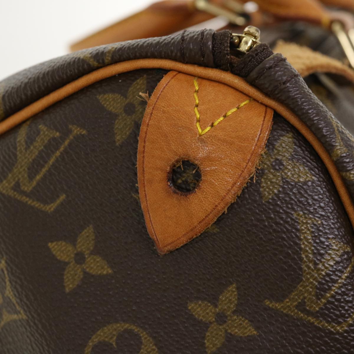 LOUIS VUITTON Monogram Speedy 40 Hand Bag M41522 LV 36198