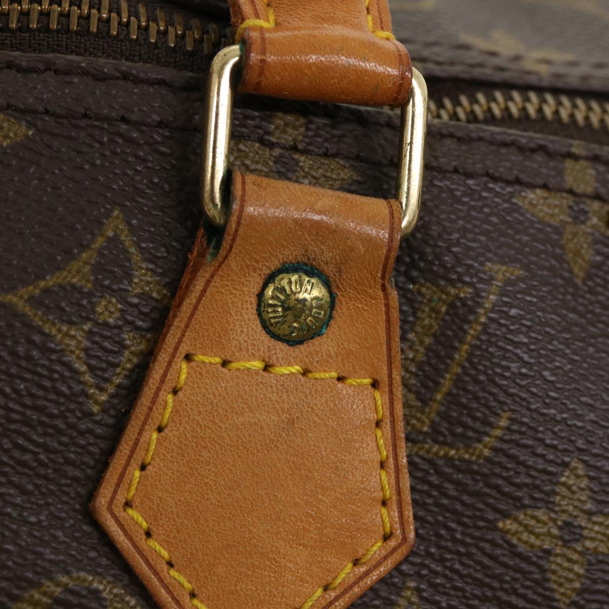 LOUIS VUITTON Monogram Speedy 40 Hand Bag M41522 LV 36198