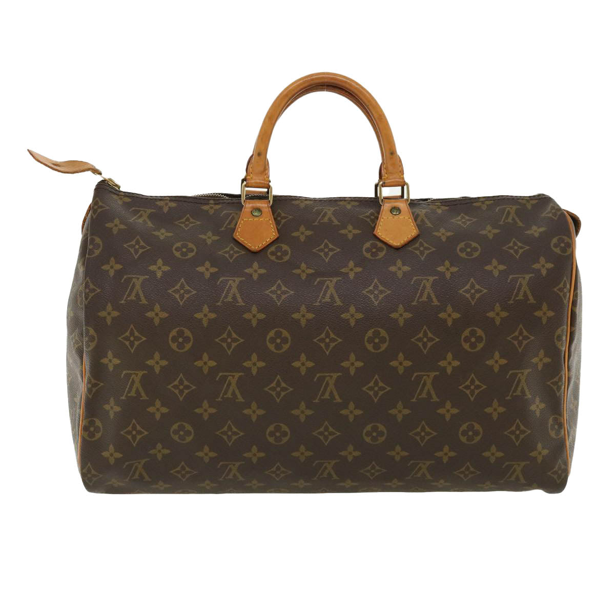 LOUIS VUITTON Monogram Speedy 40 Hand Bag M41522 LV 36198