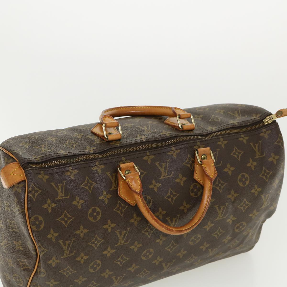 LOUIS VUITTON Monogram Speedy 40 Hand Bag M41522 LV 36198