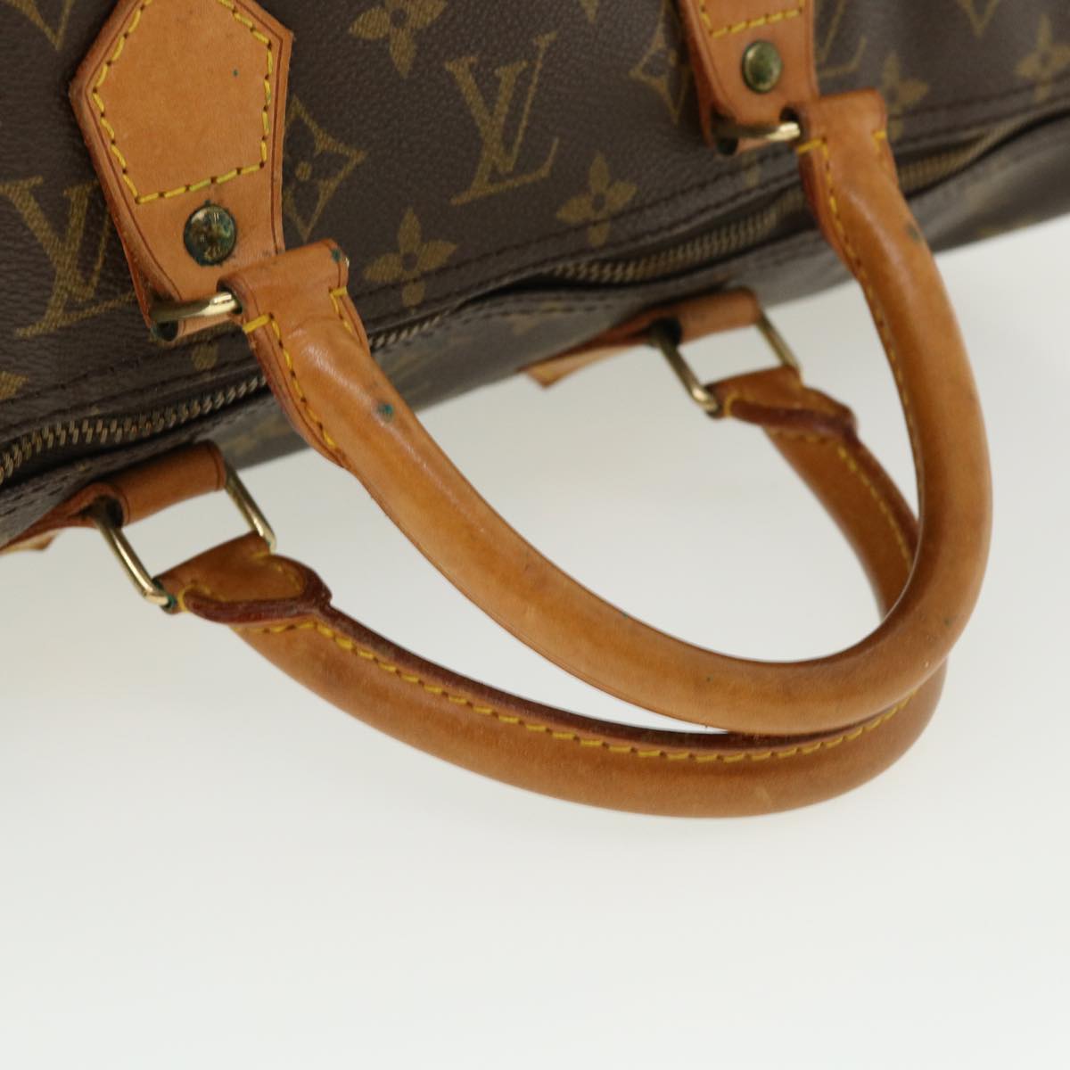 LOUIS VUITTON Monogram Speedy 40 Hand Bag M41522 LV 36198