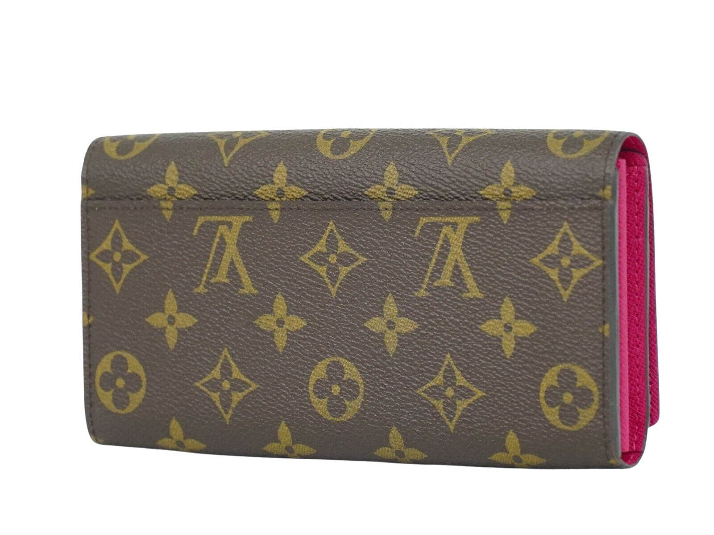 Louis Vuitton Sarah  Canvas Wallet  ()