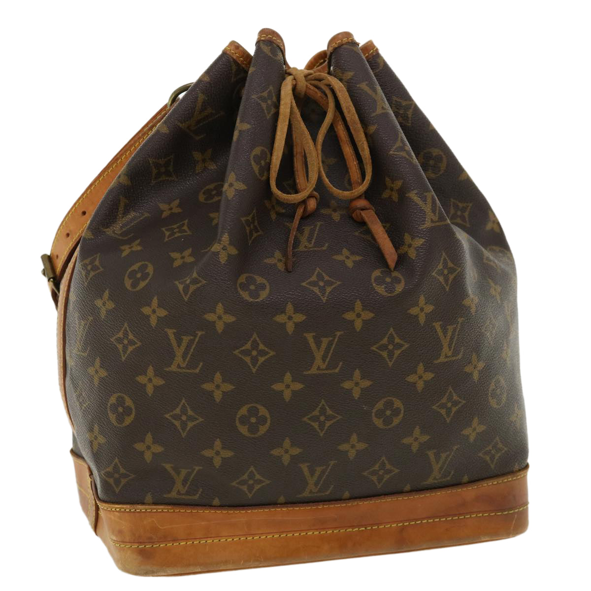 LOUIS VUITTON Monogram Noe Shoulder Bag M42224 LV 36232