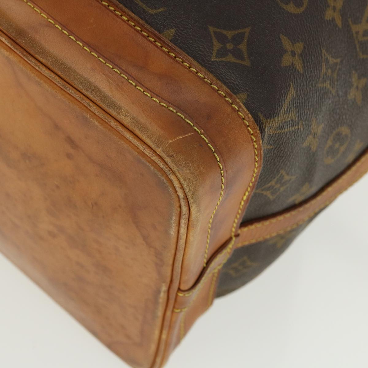 LOUIS VUITTON Monogram Noe Shoulder Bag M42224 LV 36232