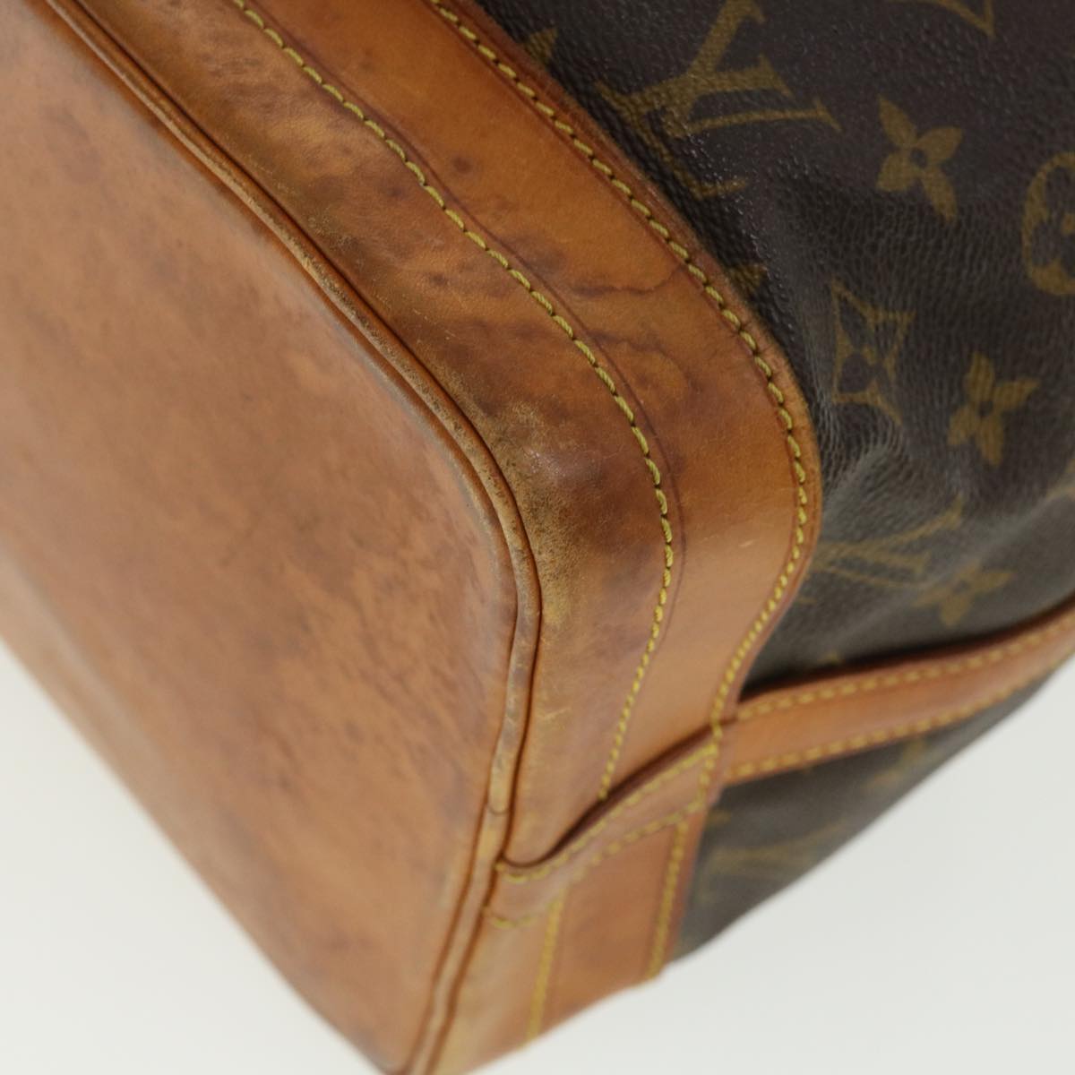 LOUIS VUITTON Monogram Noe Shoulder Bag M42224 LV 36232