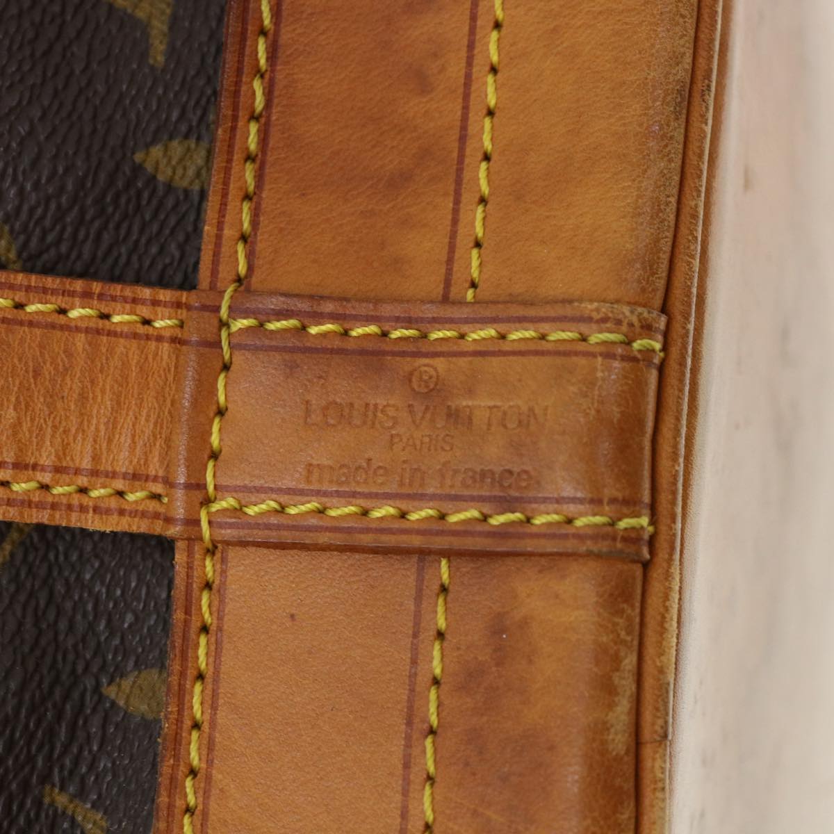 LOUIS VUITTON Monogram Noe Shoulder Bag M42224 LV 36232