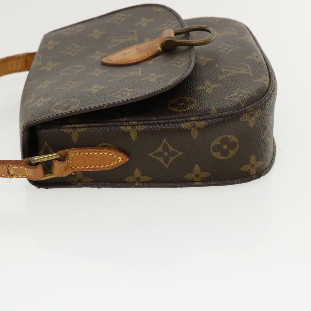 LOUIS VUITTON Monogram Saint Cloud MM Shoulder Bag M51243 LV 36335