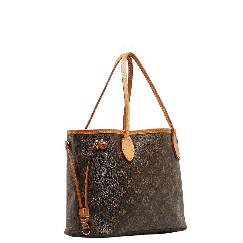 Louis Vuitton Monogram Newark PM Handbag M41245 Brown PVC Leather  Louis Vuitton