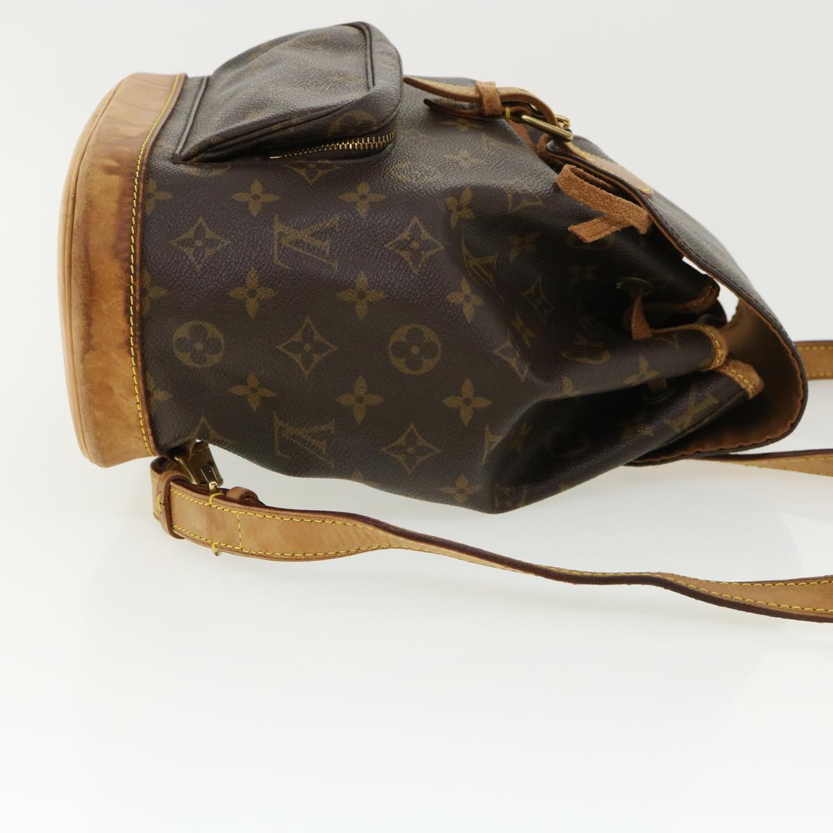 LOUIS VUITTON Monogram Montsouris MM Backpack M51136 LV 36402