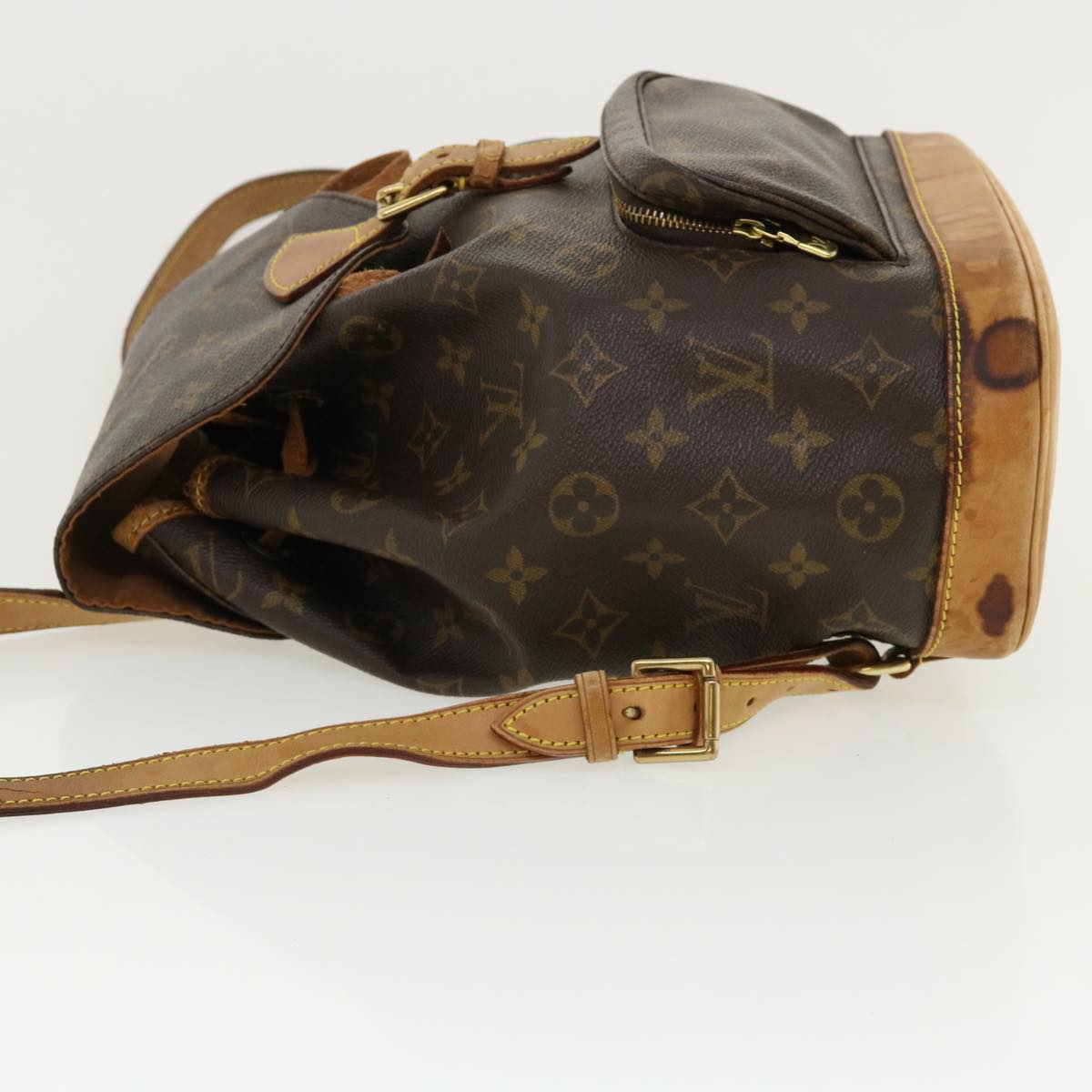 LOUIS VUITTON Monogram Montsouris MM Backpack M51136 LV 36402