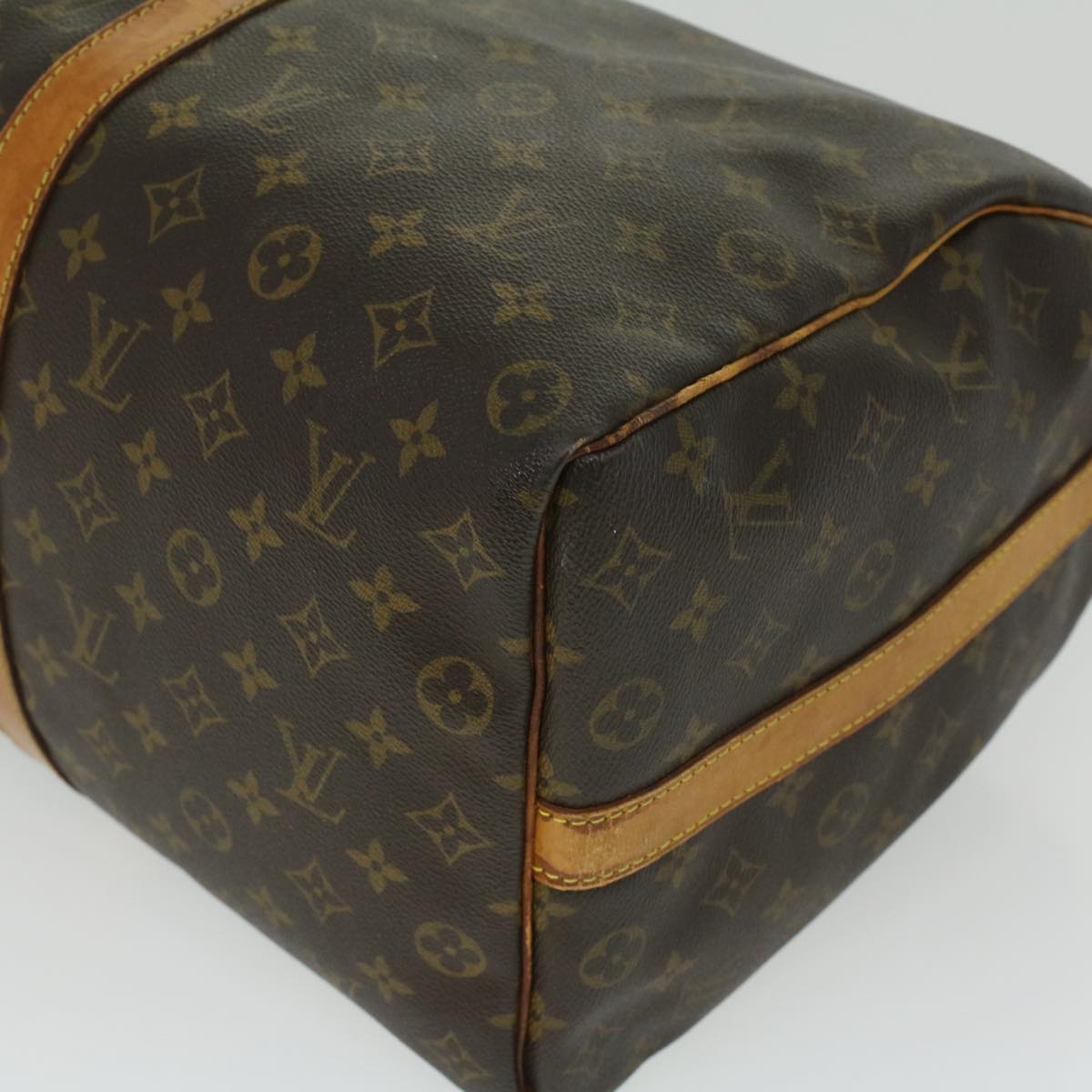 LOUIS VUITTON Monogram Keepall Bandouliere 50 Boston Bag M41416 LV 36452