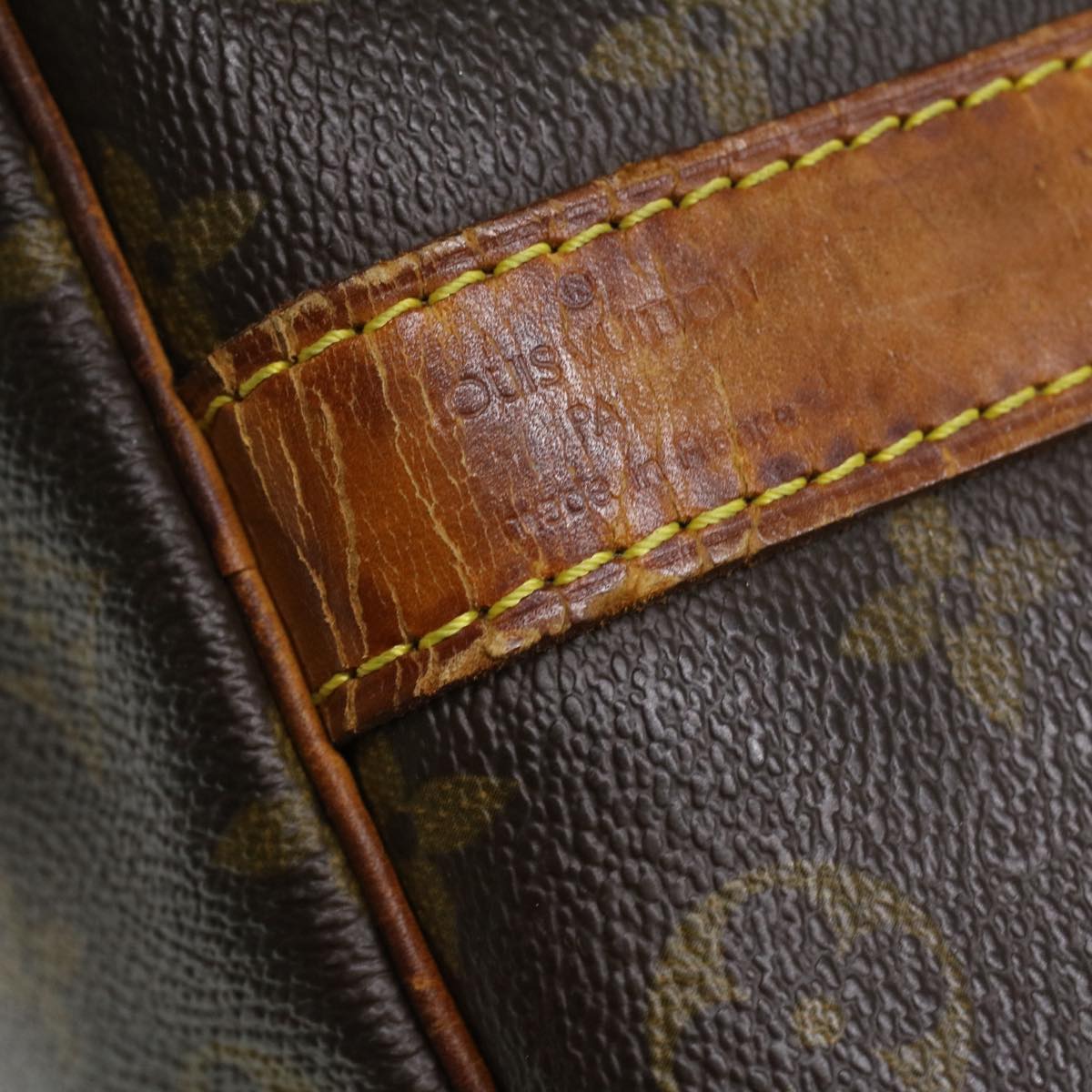 LOUIS VUITTON Monogram Keepall Bandouliere 50 Boston Bag M41416 LV 36452