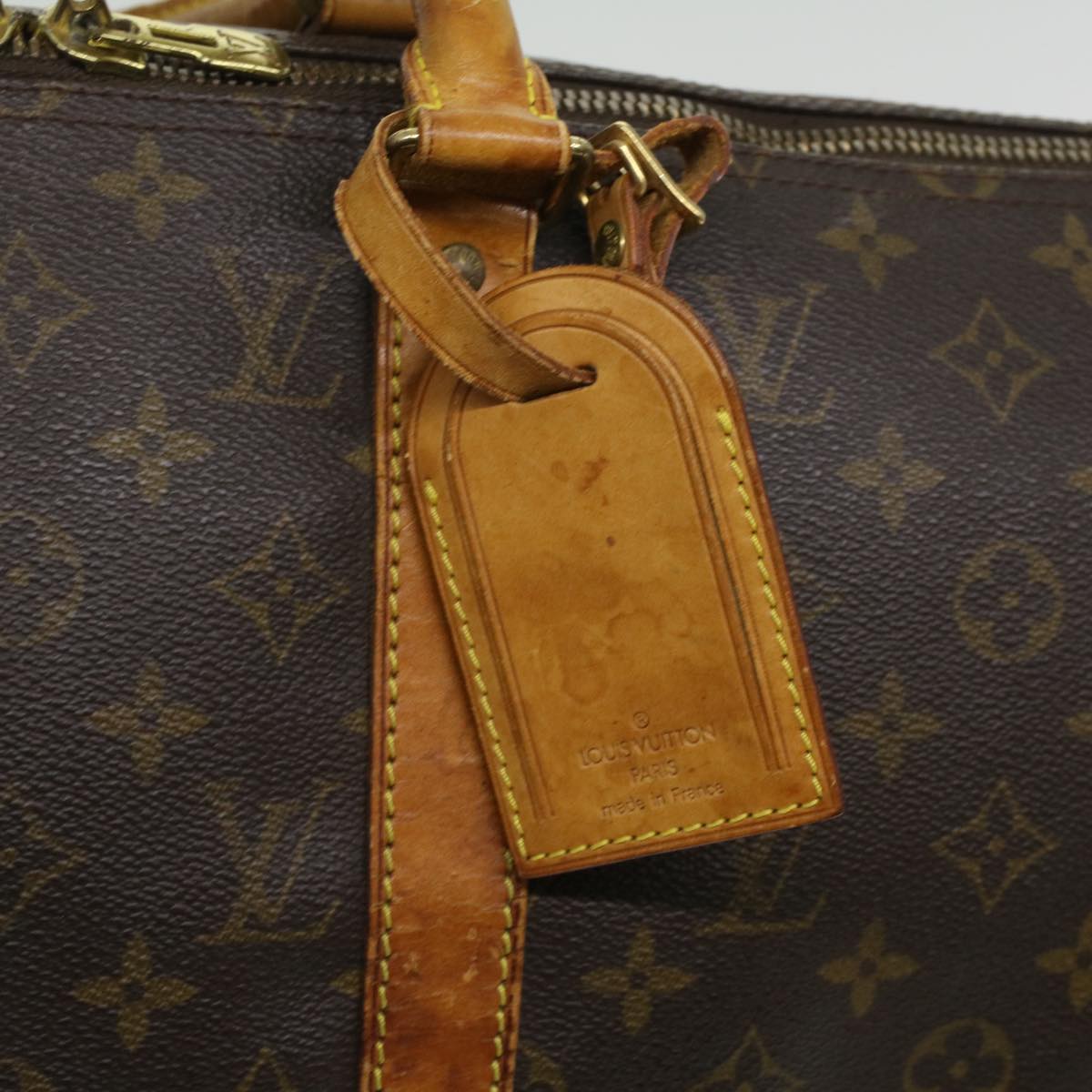 LOUIS VUITTON Monogram Keepall Bandouliere 50 Boston Bag M41416 LV 36452