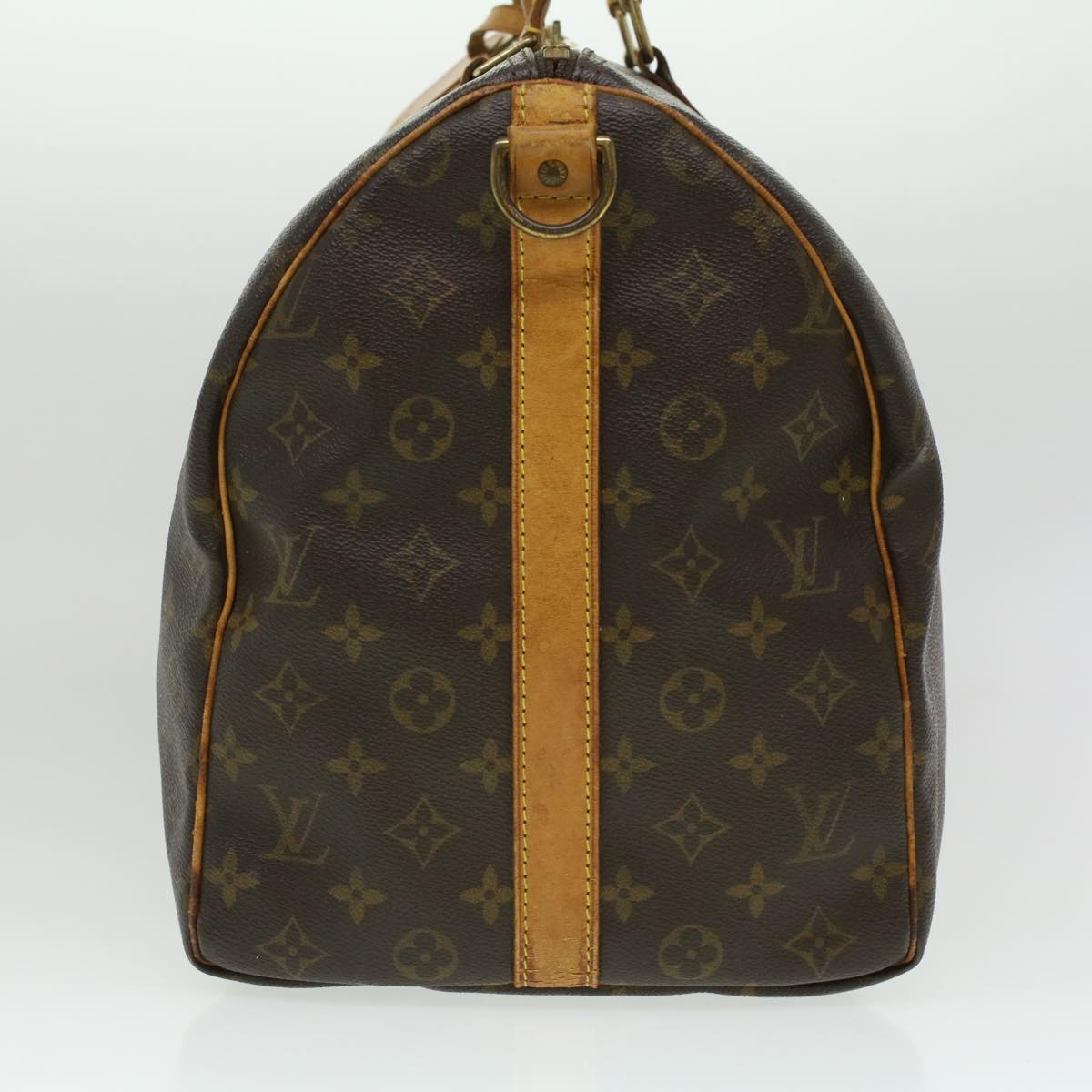 LOUIS VUITTON Monogram Keepall Bandouliere 50 Boston Bag M41416 LV 36452