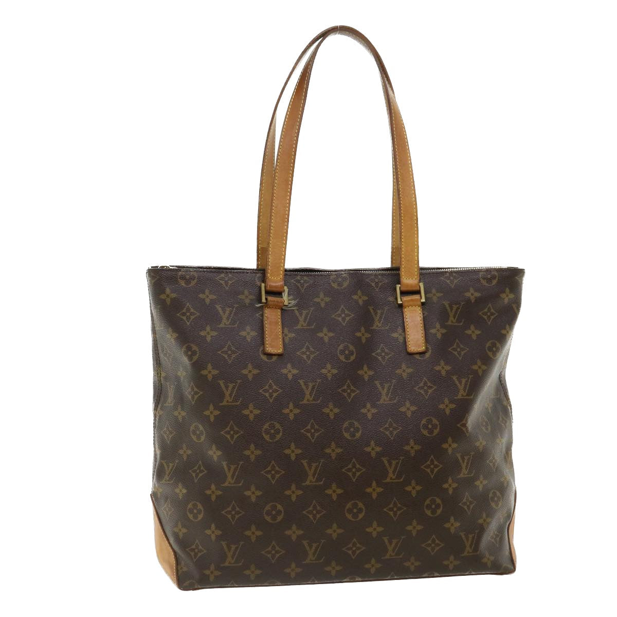 LOUIS VUITTON Monogram Cabas Mezzo Tote Bag M51151 LV 36480