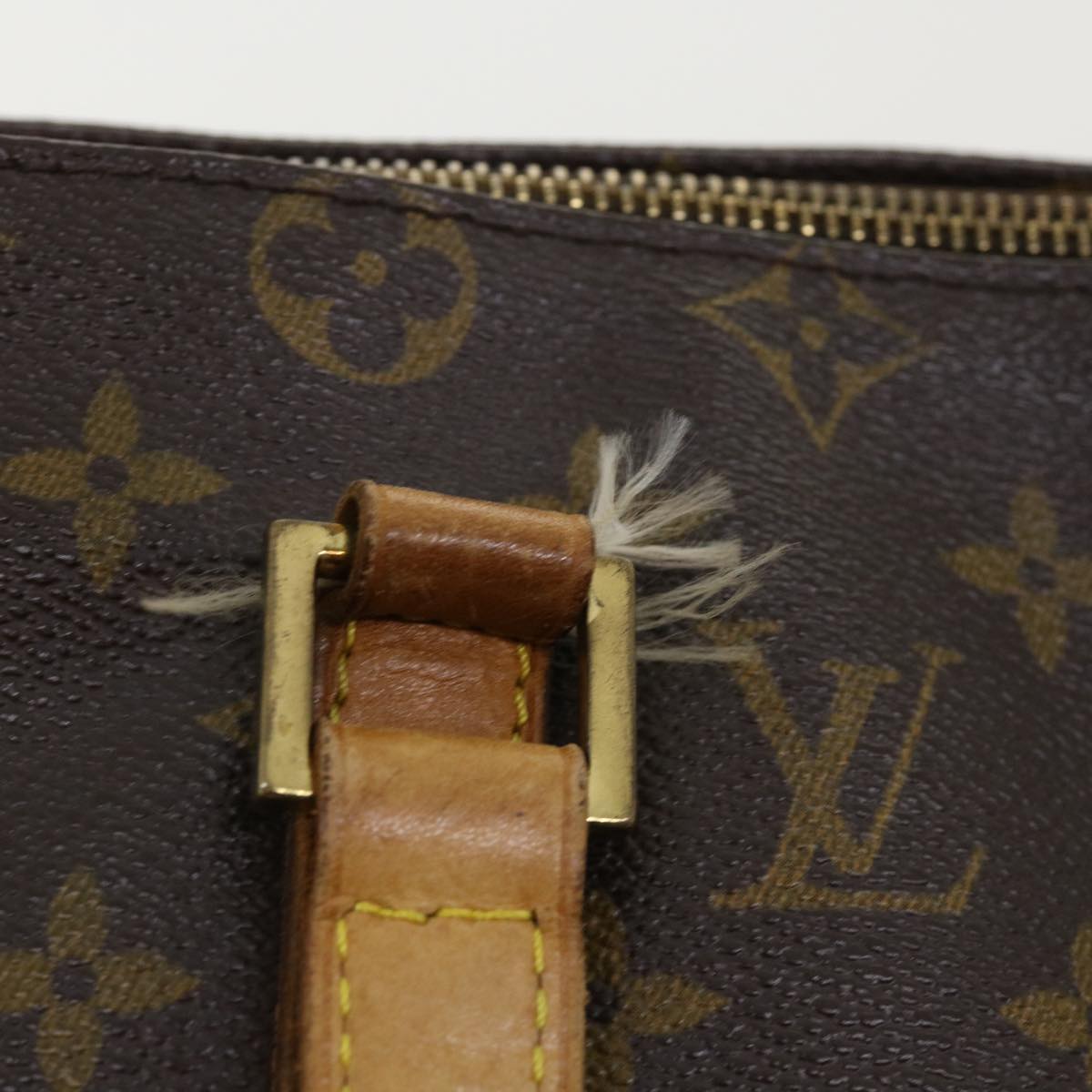 LOUIS VUITTON Monogram Cabas Mezzo Tote Bag M51151 LV 36480