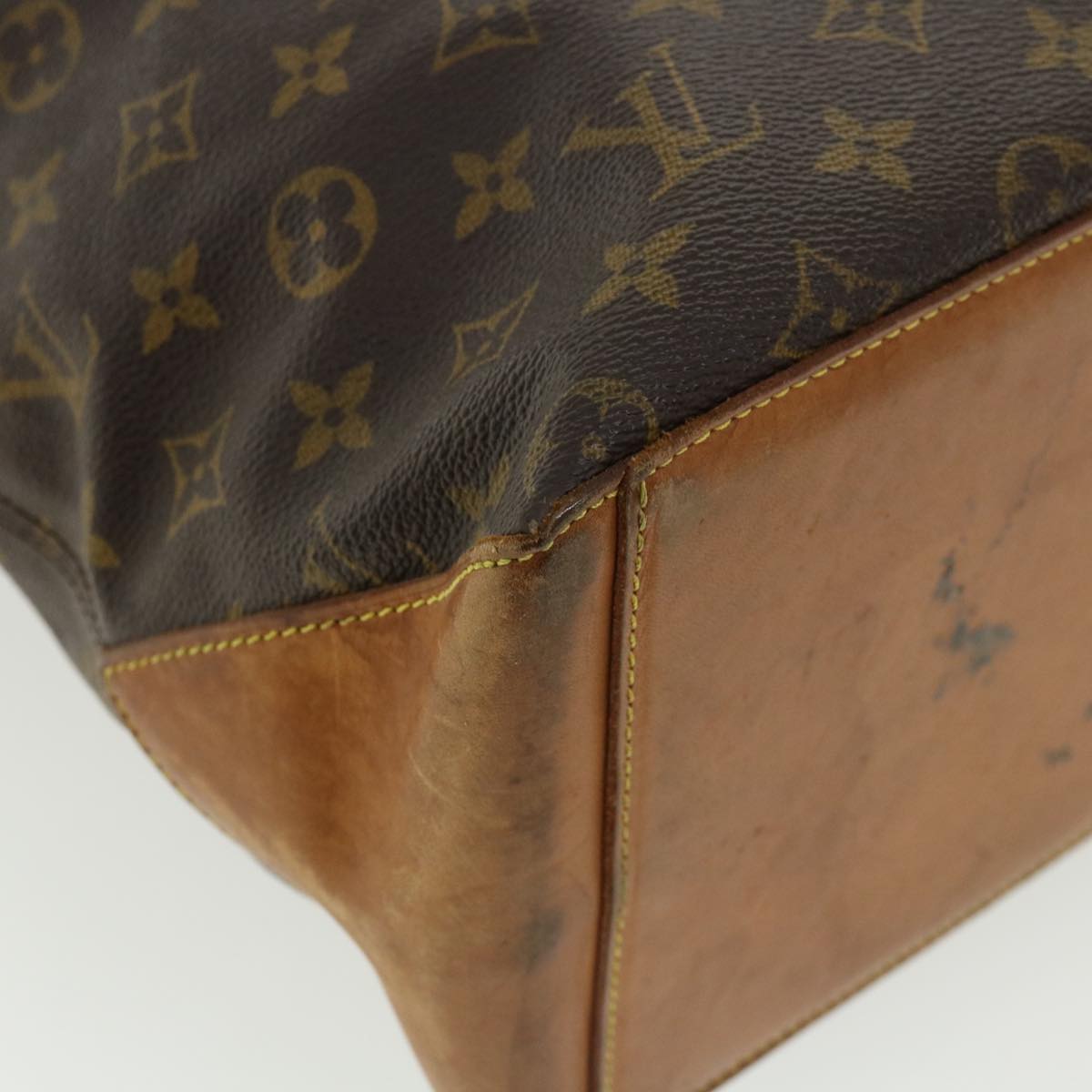 LOUIS VUITTON Monogram Cabas Mezzo Tote Bag M51151 LV 36480