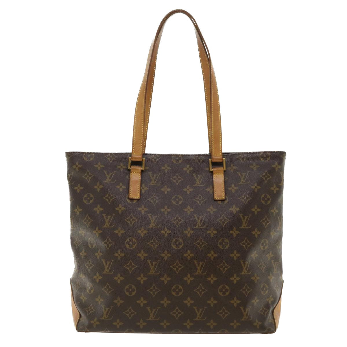 LOUIS VUITTON Monogram Cabas Mezzo Tote Bag M51151 LV 36480
