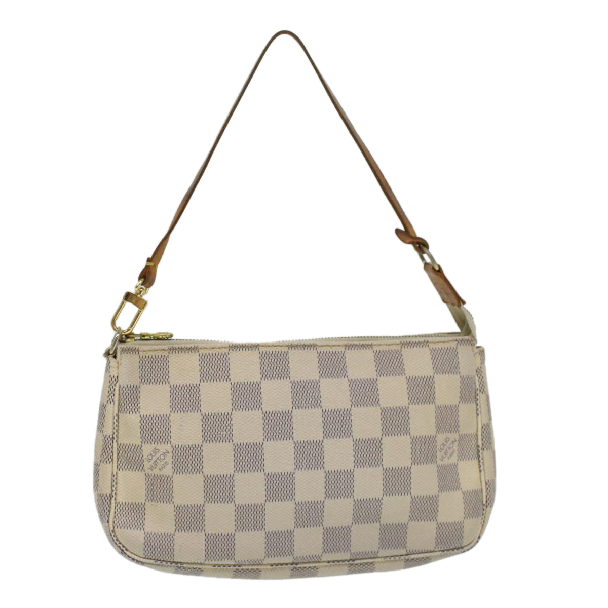 LOUIS VUITTON Damier Azur Pochette Accessoires Pouch N51986 LV 36509
