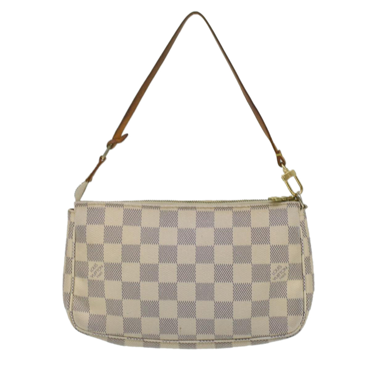 LOUIS VUITTON Damier Azur Pochette Accessoires Pouch N51986 LV 36509