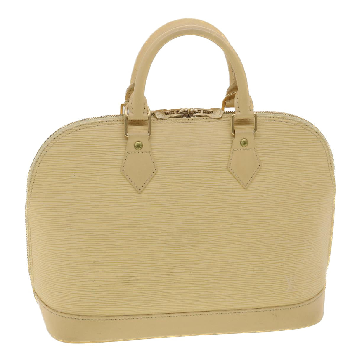 LOUIS VUITTON Epi Alma Hand Bag Vanilla M5214A LV 36518