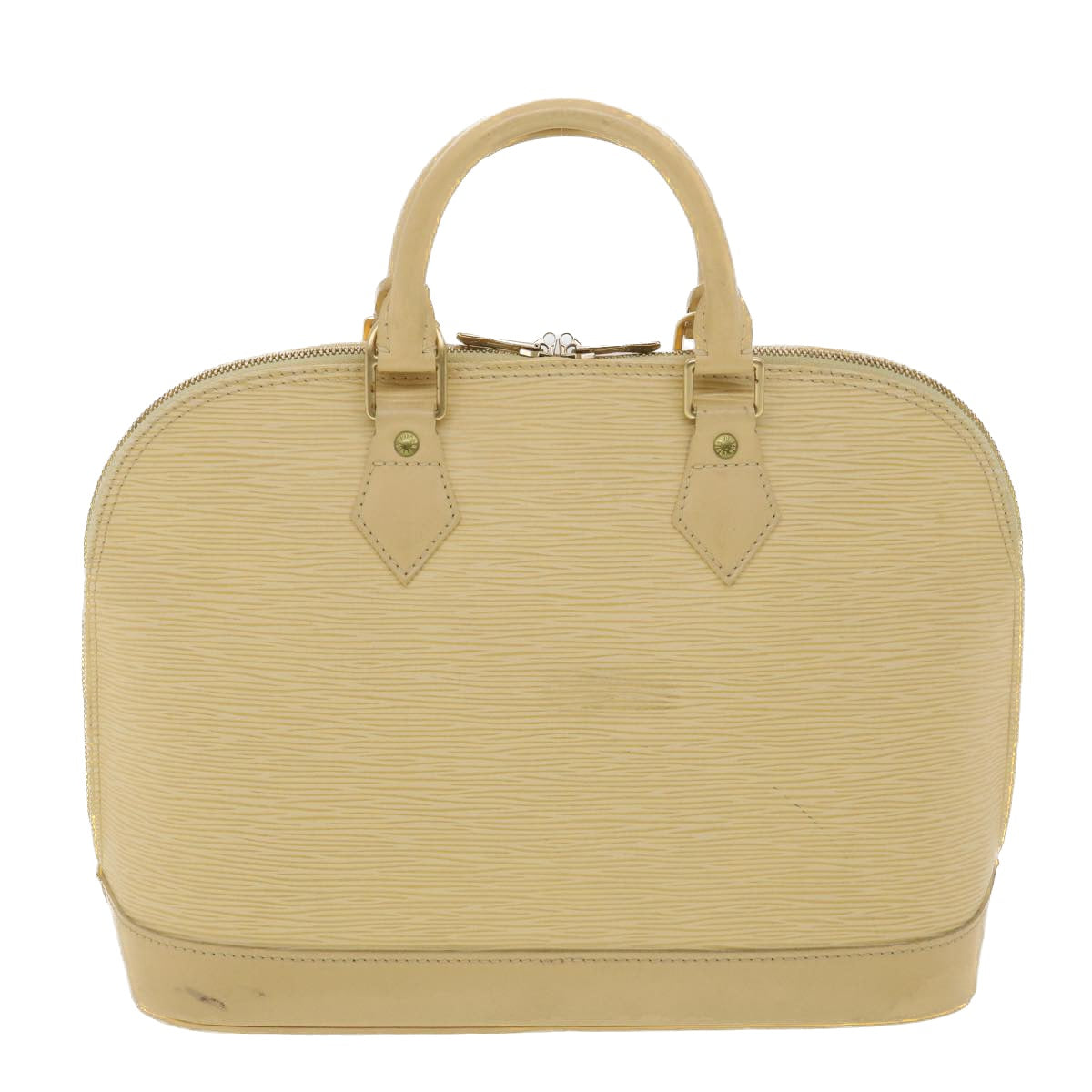 LOUIS VUITTON Epi Alma Hand Bag Vanilla M5214A LV 36518