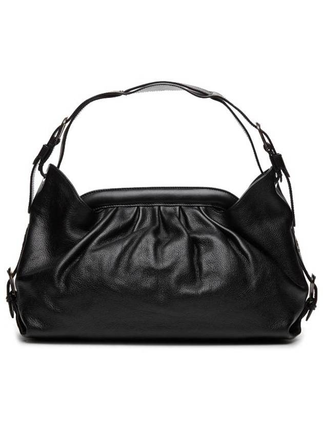 Luxury Fendi Doctor B Hobo Shoulder Bag Black