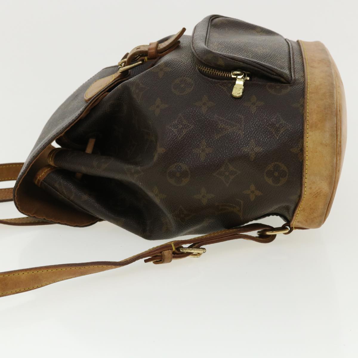 LOUIS VUITTON Monogram Montsouris MM Backpack M51136 LV 36538