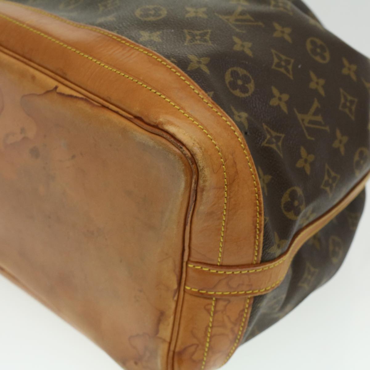 LOUIS VUITTON Monogram Noe Shoulder Bag M42224 LV 36600