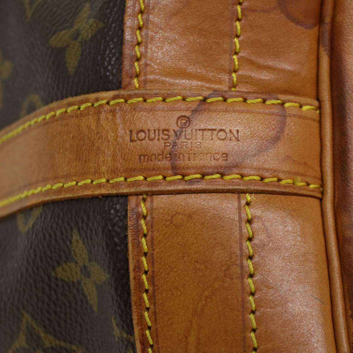 LOUIS VUITTON Monogram Noe Shoulder Bag M42224 LV 36600