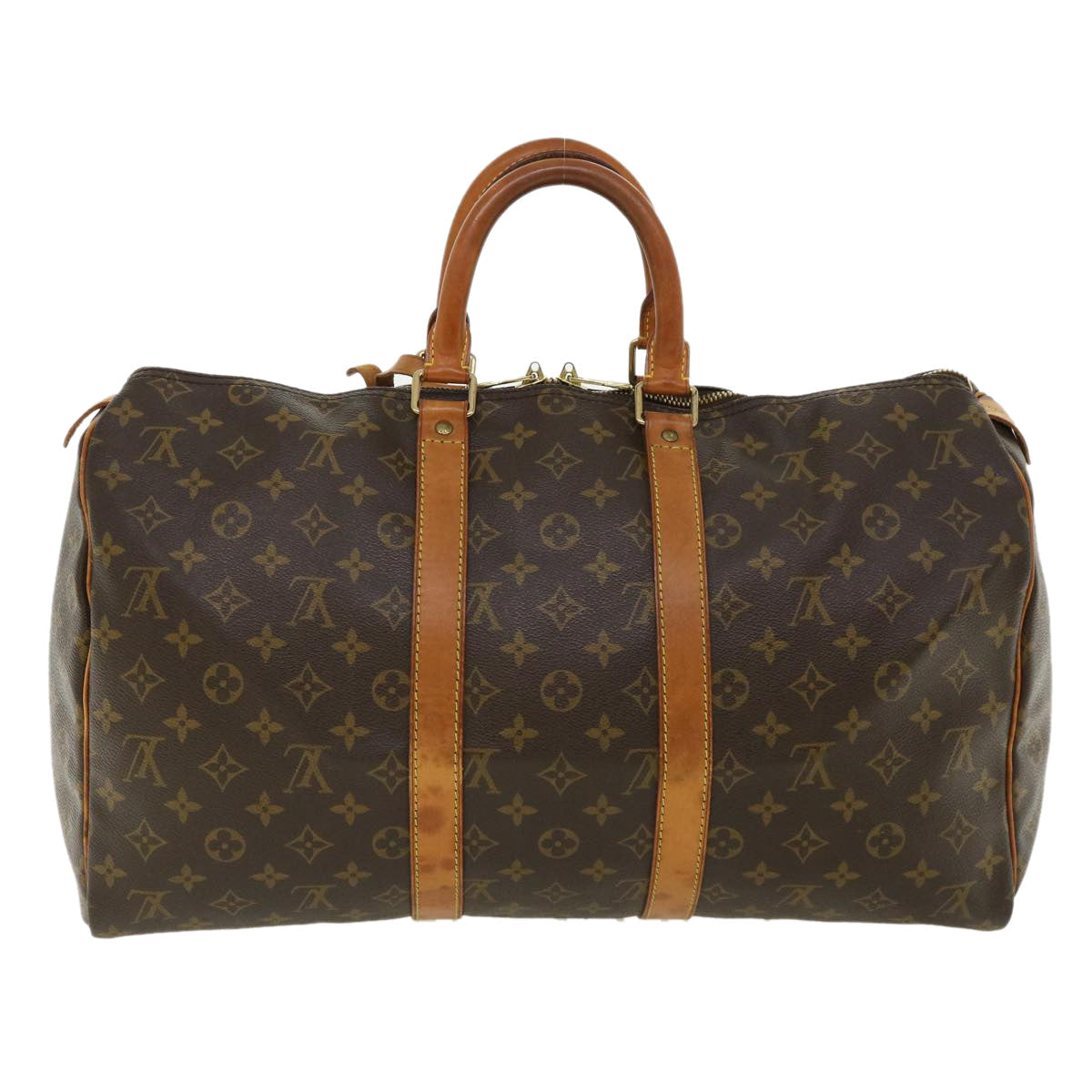 LOUIS VUITTON Monogram Keepall 45 Boston Bag M41428 LV 36643