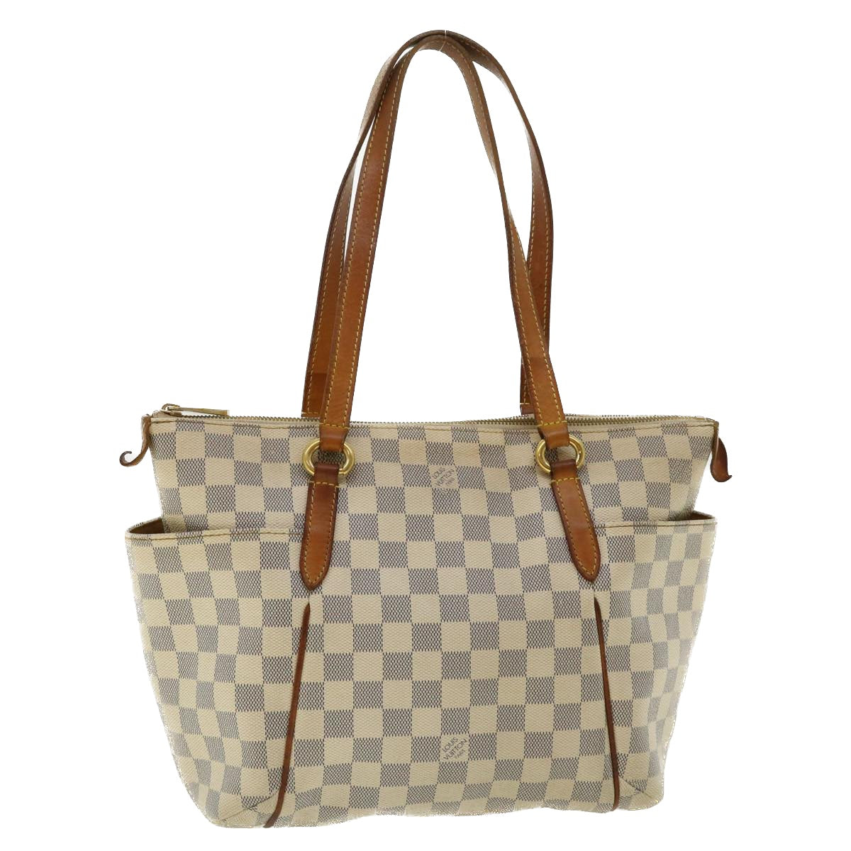 LOUIS VUITTON Damier Azur Totally PM Tote Bag N41280 LV 36660