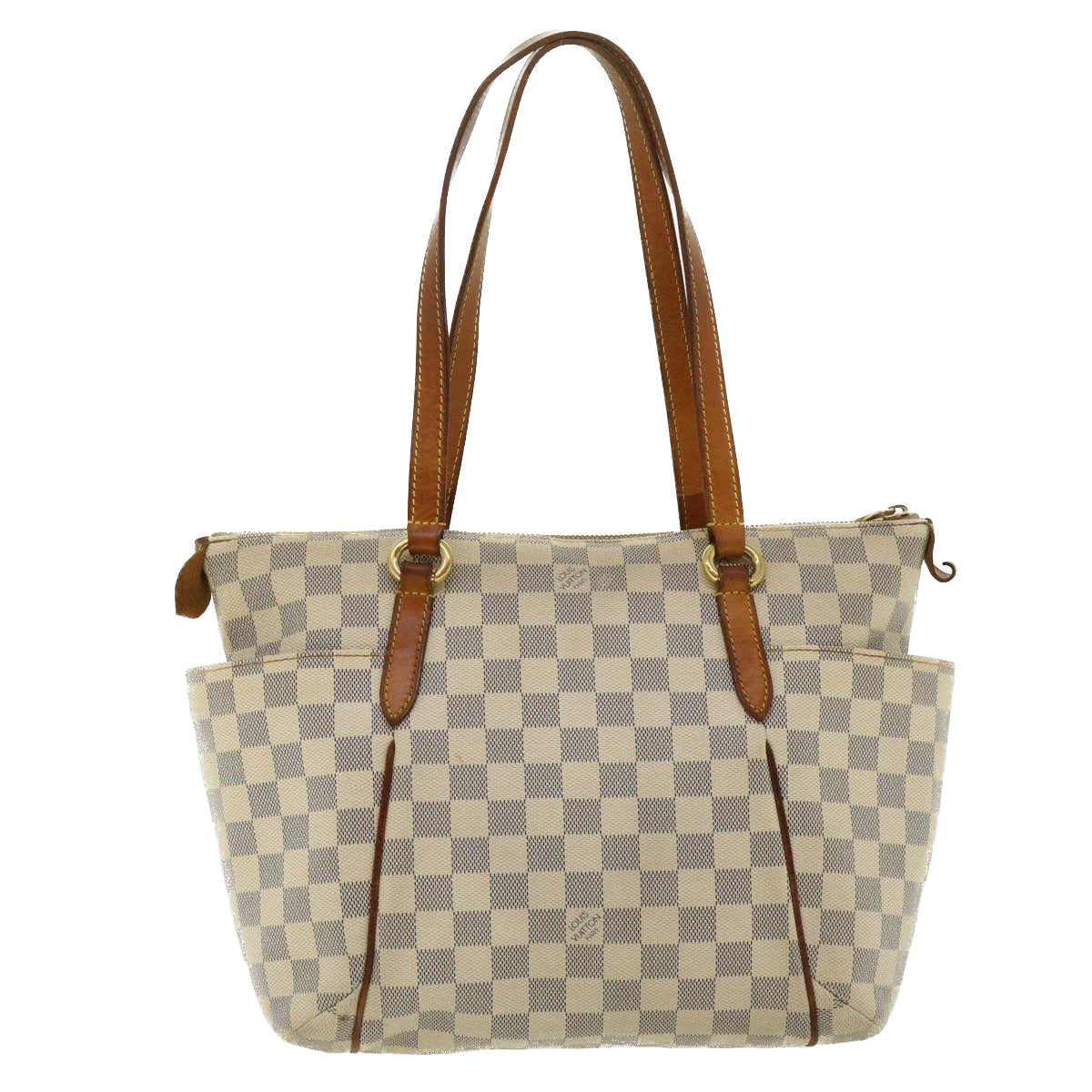 LOUIS VUITTON Damier Azur Totally PM Tote Bag N41280 LV 36660