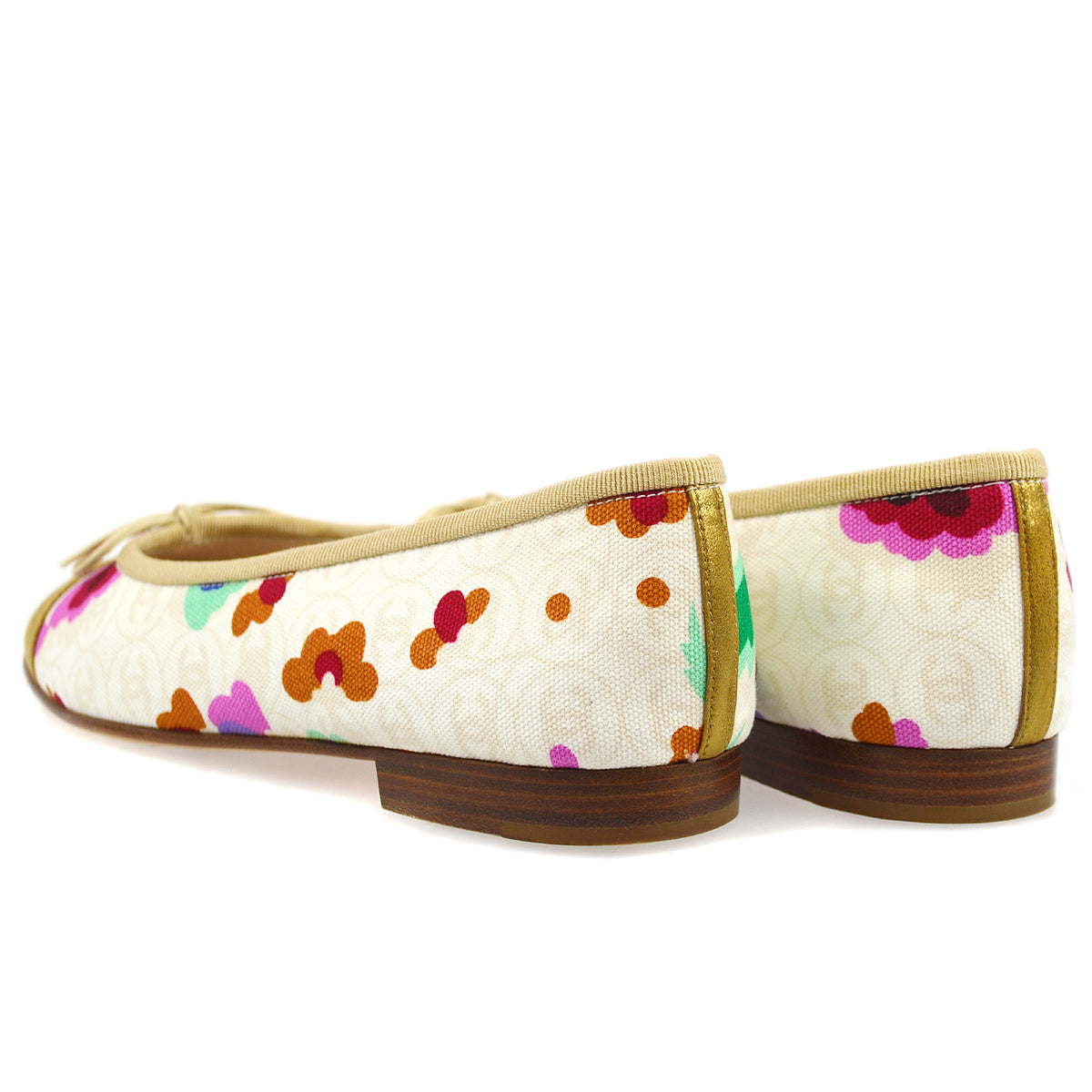 Luxury Chanel Floral ballerinas Shoes #37 1/2